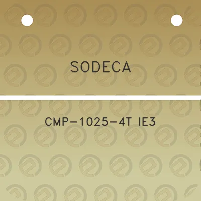 sodeca-cmp-1025-4t-ie3