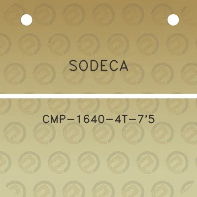 sodeca-cmp-1640-4t-75