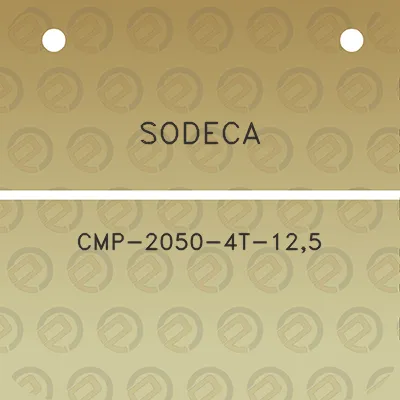 sodeca-cmp-2050-4t-125