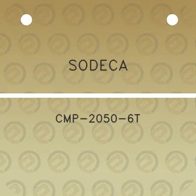 sodeca-cmp-2050-6t