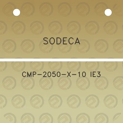 sodeca-cmp-2050-x-10-ie3