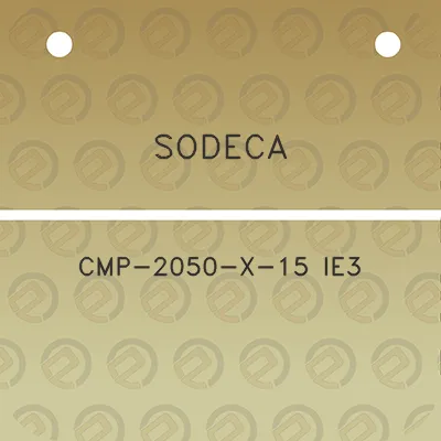 sodeca-cmp-2050-x-15-ie3