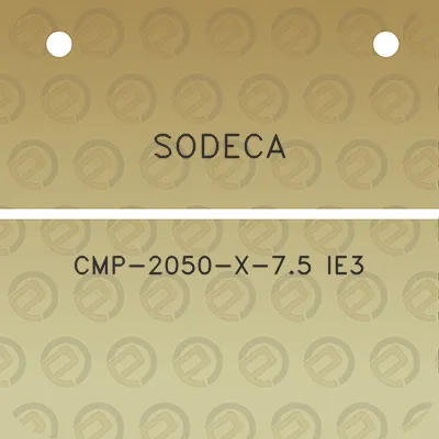 sodeca-cmp-2050-x-75-ie3