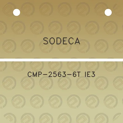 sodeca-cmp-2563-6t-ie3