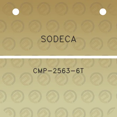 sodeca-cmp-2563-6t