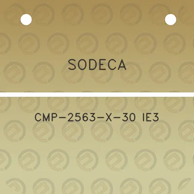 sodeca-cmp-2563-x-30-ie3