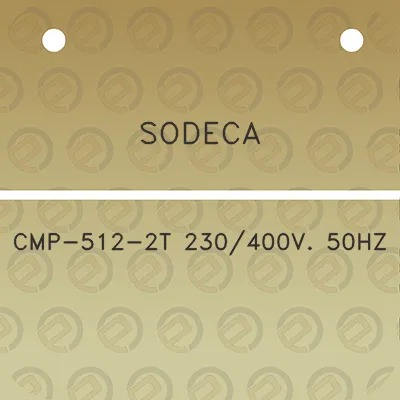 sodeca-cmp-512-2t-230400v-50hz