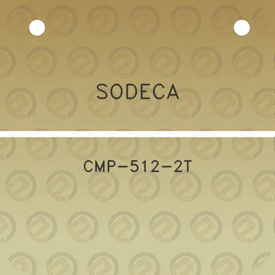 sodeca-cmp-512-2t