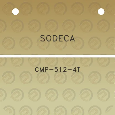 sodeca-cmp-512-4t