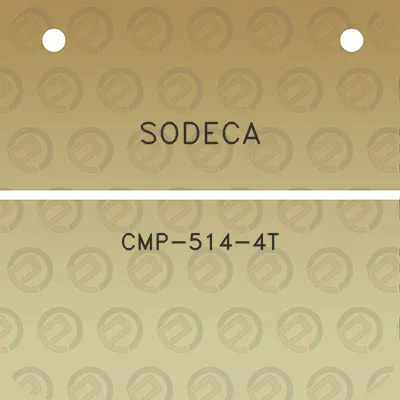 sodeca-cmp-514-4t