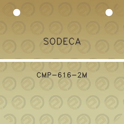 sodeca-cmp-616-2m