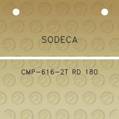 sodeca-cmp-616-2t-rd-180