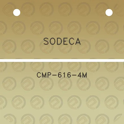 sodeca-cmp-616-4m