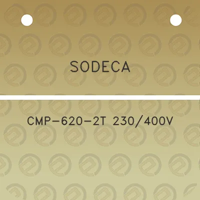 sodeca-cmp-620-2t-230400v