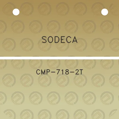 sodeca-cmp-718-2t