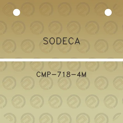 sodeca-cmp-718-4m