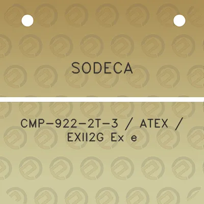 sodeca-cmp-922-2t-3-atex-exii2g-ex-e