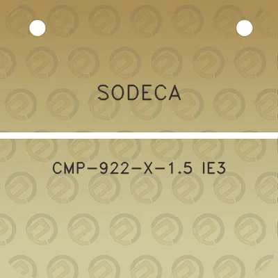 sodeca-cmp-922-x-15-ie3