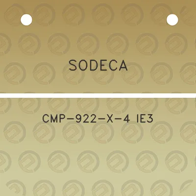 sodeca-cmp-922-x-4-ie3