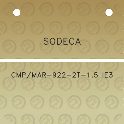 sodeca-cmpmar-922-2t-15-ie3