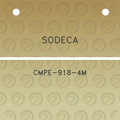 sodeca-cmpe-918-4m