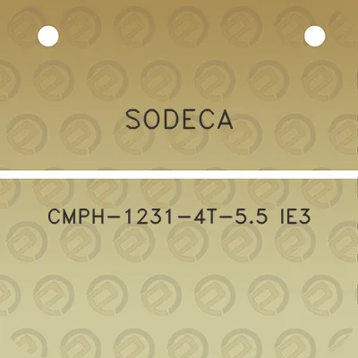 sodeca-cmph-1231-4t-55-ie3