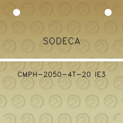 sodeca-cmph-2050-4t-20-ie3