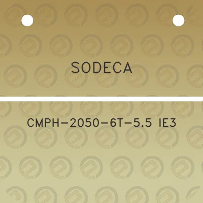 sodeca-cmph-2050-6t-55-ie3