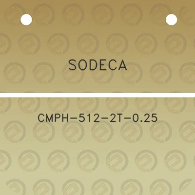 sodeca-cmph-512-2t-025