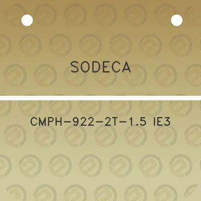 sodeca-cmph-922-2t-15-ie3