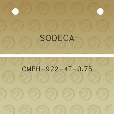 sodeca-cmph-922-4t-075