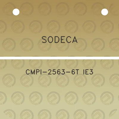 sodeca-cmpi-2563-6t-ie3