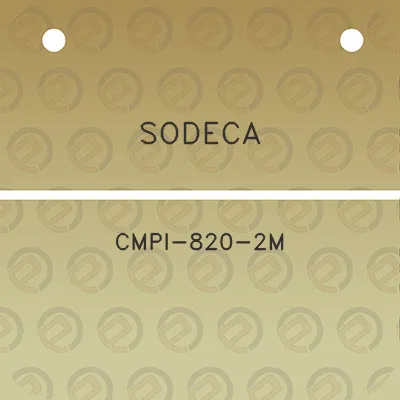 sodeca-cmpi-820-2m