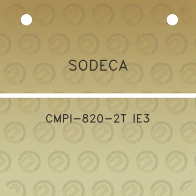 sodeca-cmpi-820-2t-ie3