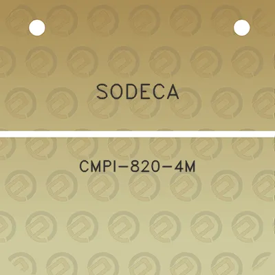 sodeca-cmpi-820-4m