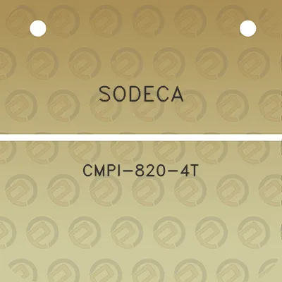 sodeca-cmpi-820-4t