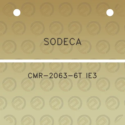 sodeca-cmr-2063-6t-ie3