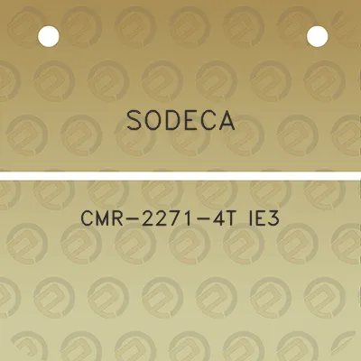 sodeca-cmr-2271-4t-ie3