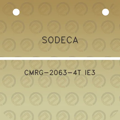 sodeca-cmrg-2063-4t-ie3