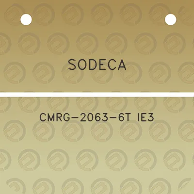 sodeca-cmrg-2063-6t-ie3