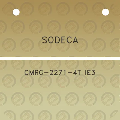 sodeca-cmrg-2271-4t-ie3