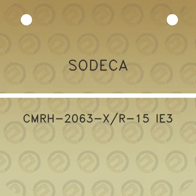 sodeca-cmrh-2063-xr-15-ie3