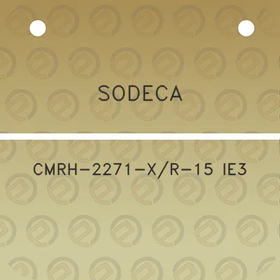 sodeca-cmrh-2271-xr-15-ie3