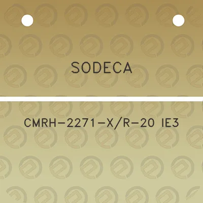 sodeca-cmrh-2271-xr-20-ie3