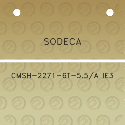 sodeca-cmsh-2271-6t-55a-ie3