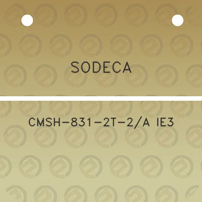 sodeca-cmsh-831-2t-2a-ie3