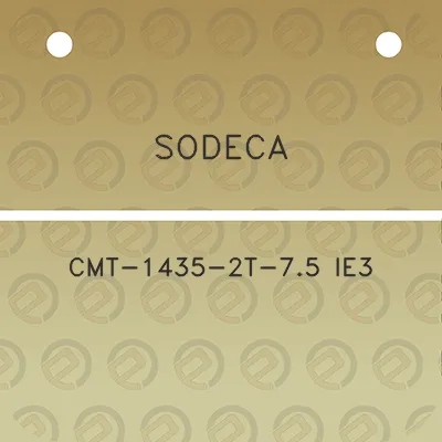 sodeca-cmt-1435-2t-75-ie3