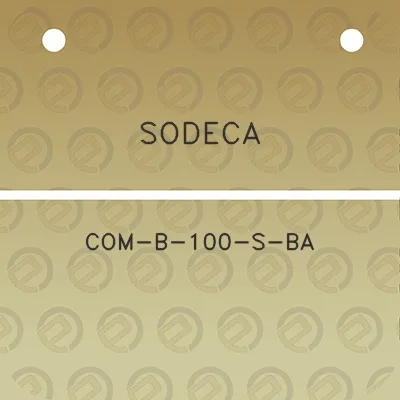 sodeca-com-b-100-s-ba