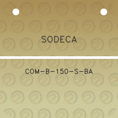 sodeca-com-b-150-s-ba