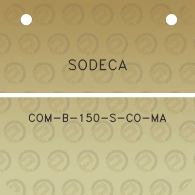 sodeca-com-b-150-s-co-ma